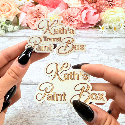 Personalised Travel Paint Box