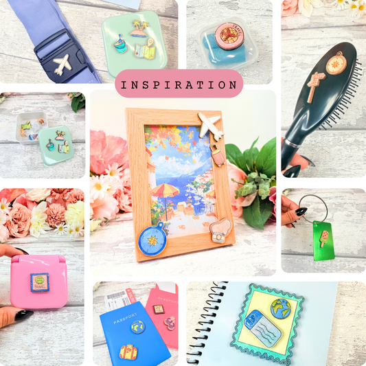 Mini Travel & Holiday Embellishment Sheet
