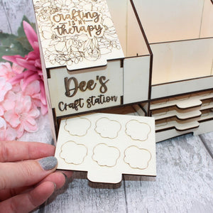Craft Station - Personalised Storage