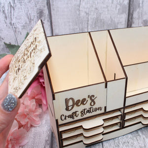 Craft Station - Personalised Storage