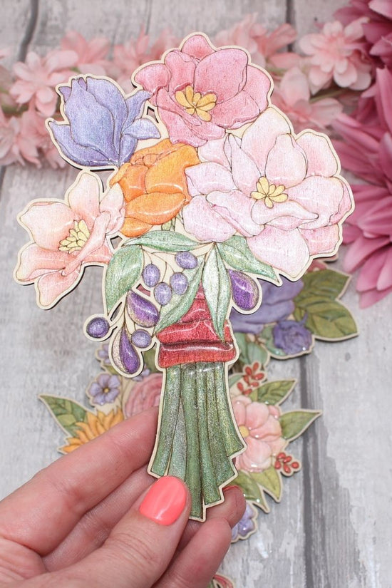 Floral Bouquet - Set of 3