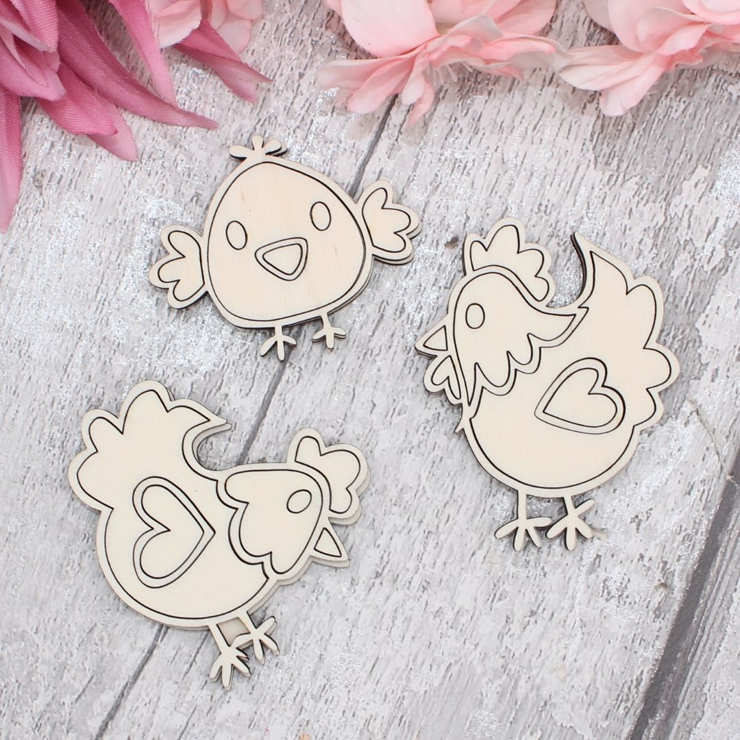 Chicken Magnet Set