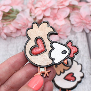 Chicken Magnet Set