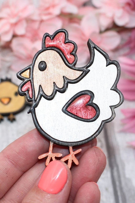 Chicken Magnet Set