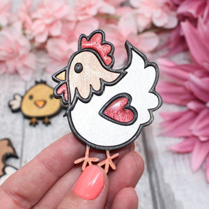 Chicken Magnet Set