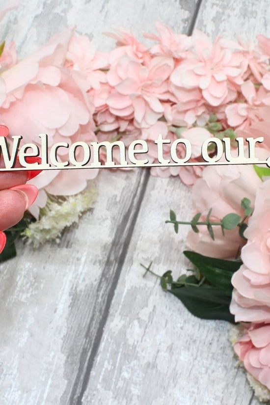 Welcome Home Sign - Kitty Cat Set