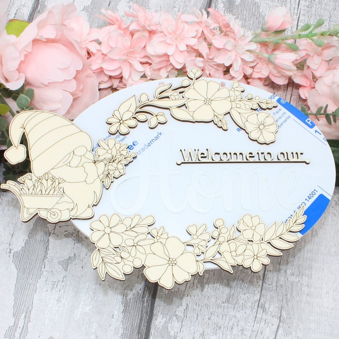 Welcome Home Sign - Gnomes Set