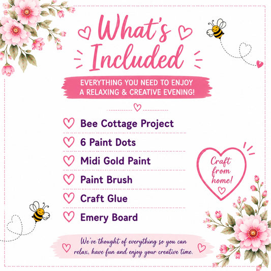 Bee Cottage Craft Night - Craft from Home Workshop