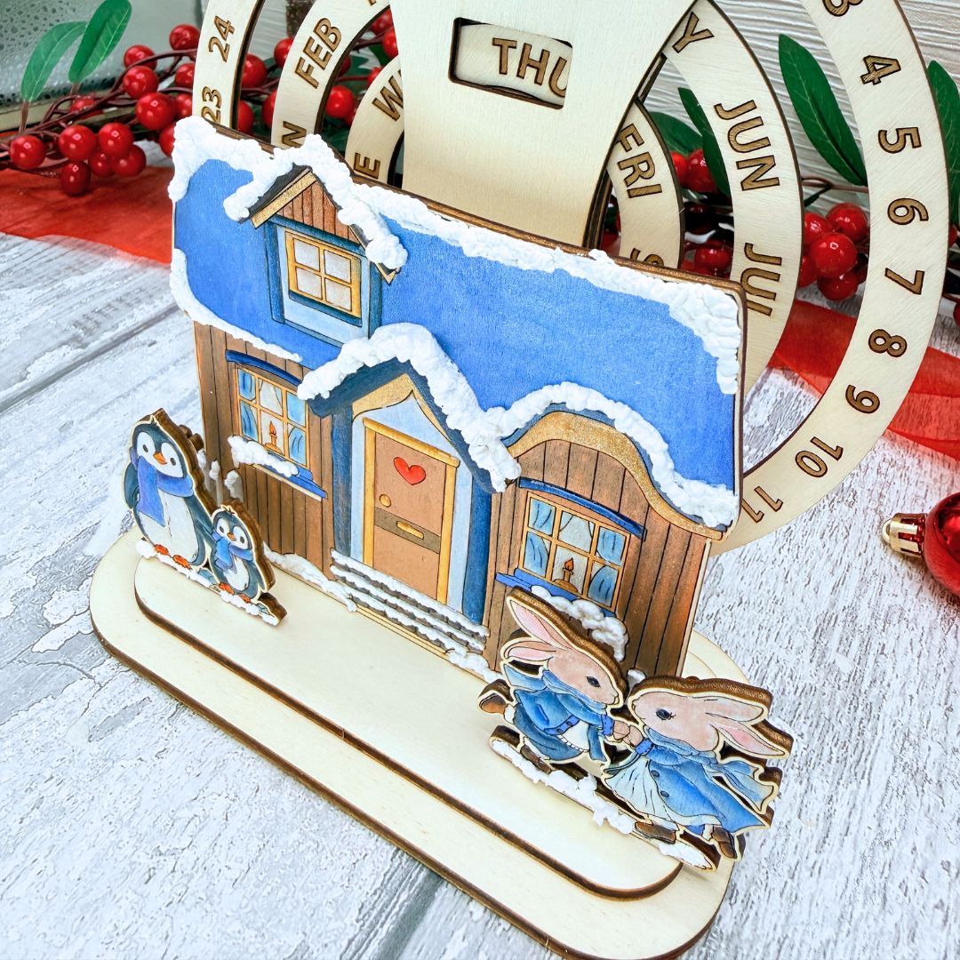The Everlasting Craft Calendar – Winter Whimsy Cottage