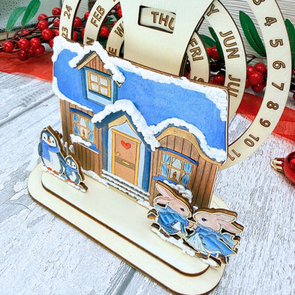 The Everlasting Craft Calendar – Winter Whimsy Cottage