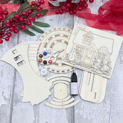 The Everlasting Craft Calendar – Winter Whimsy Cottage