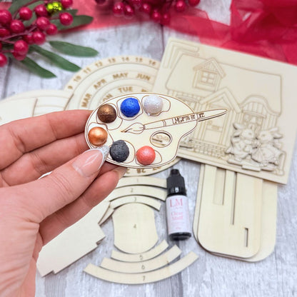 The Everlasting Craft Calendar – Winter Whimsy Cottage