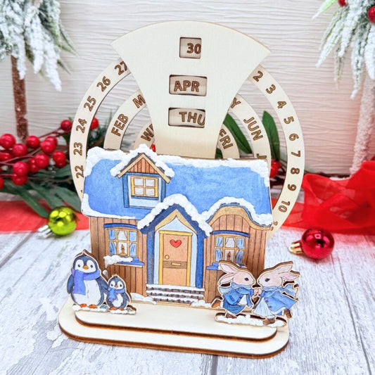 The Everlasting Craft Calendar – Winter Whimsy Cottage