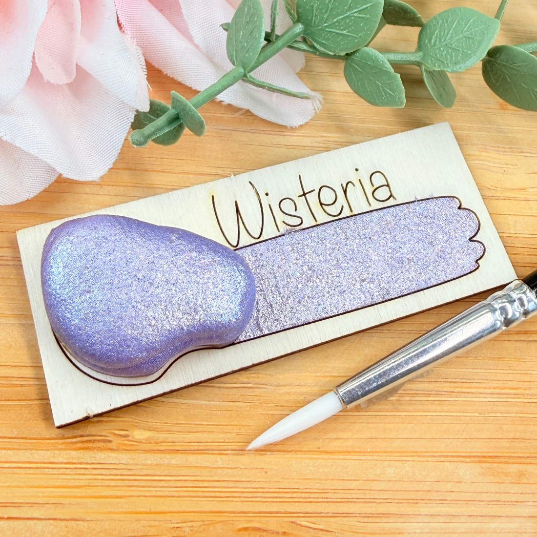 Handmade Shimmer Watercolour Paint - Wisteria