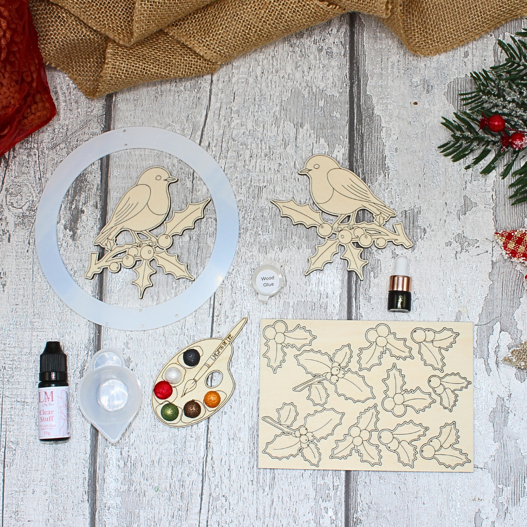 Christmas Robin Windchime Kit