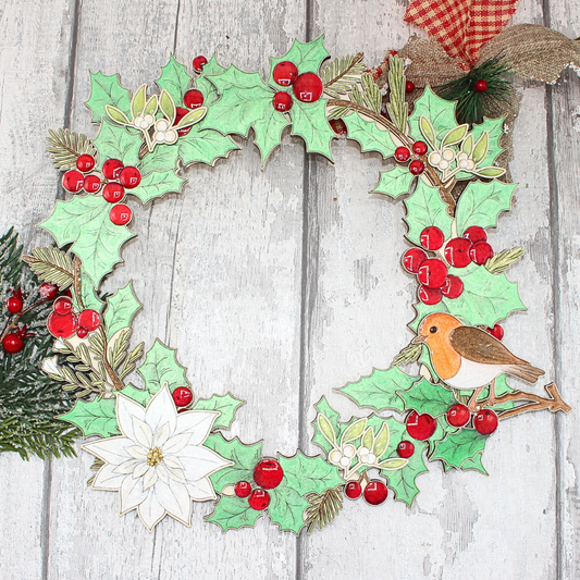 Mega Christmas Wreath Craft Kit