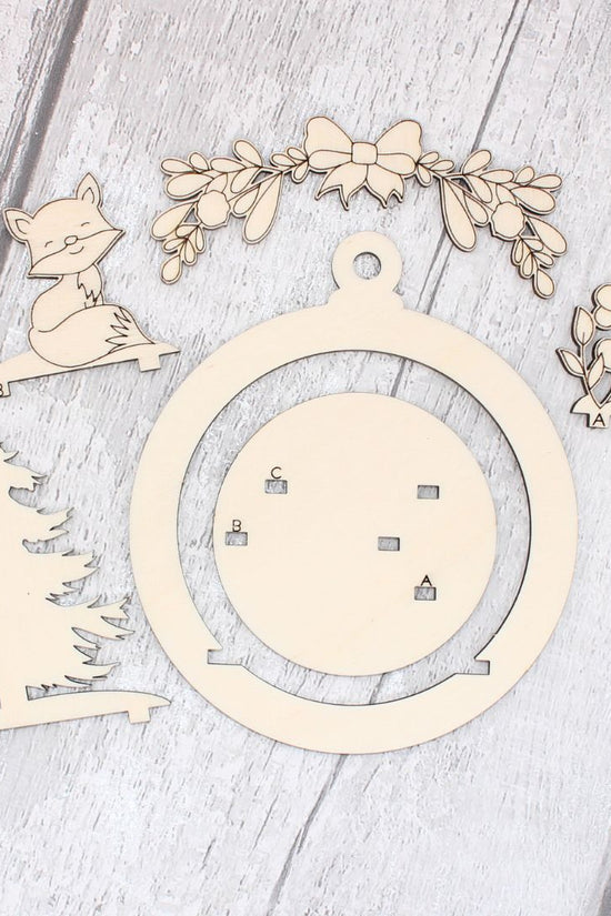 Foxi 3D Tree Ornament Set