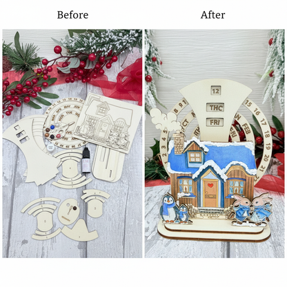 The Everlasting Craft Calendar – Winter Whimsy Cottage