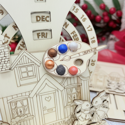 The Everlasting Craft Calendar – Winter Whimsy Cottage