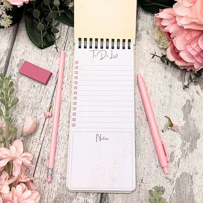 Highland Calm To-Do List – Paintable Cow Wooden Cover