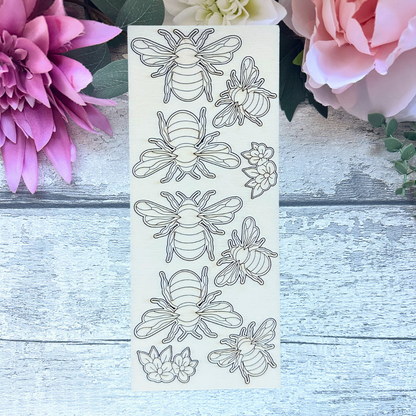 Bee & Bloom Mini Sheet