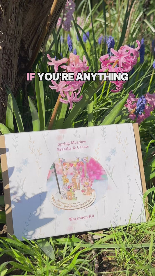 Spring Meadow - Breathe & Create Stand Craft Kit