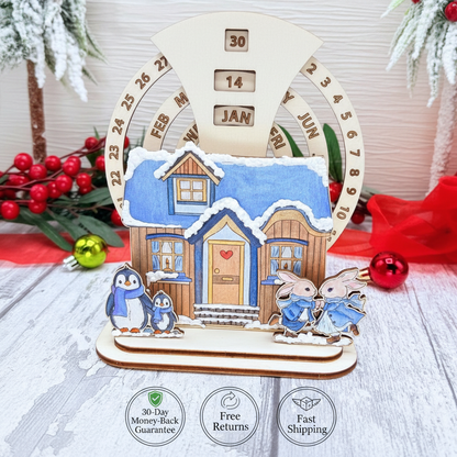 The Everlasting Craft Calendar – Winter Whimsy Cottage