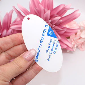 Oval Acrylic Blank - Large